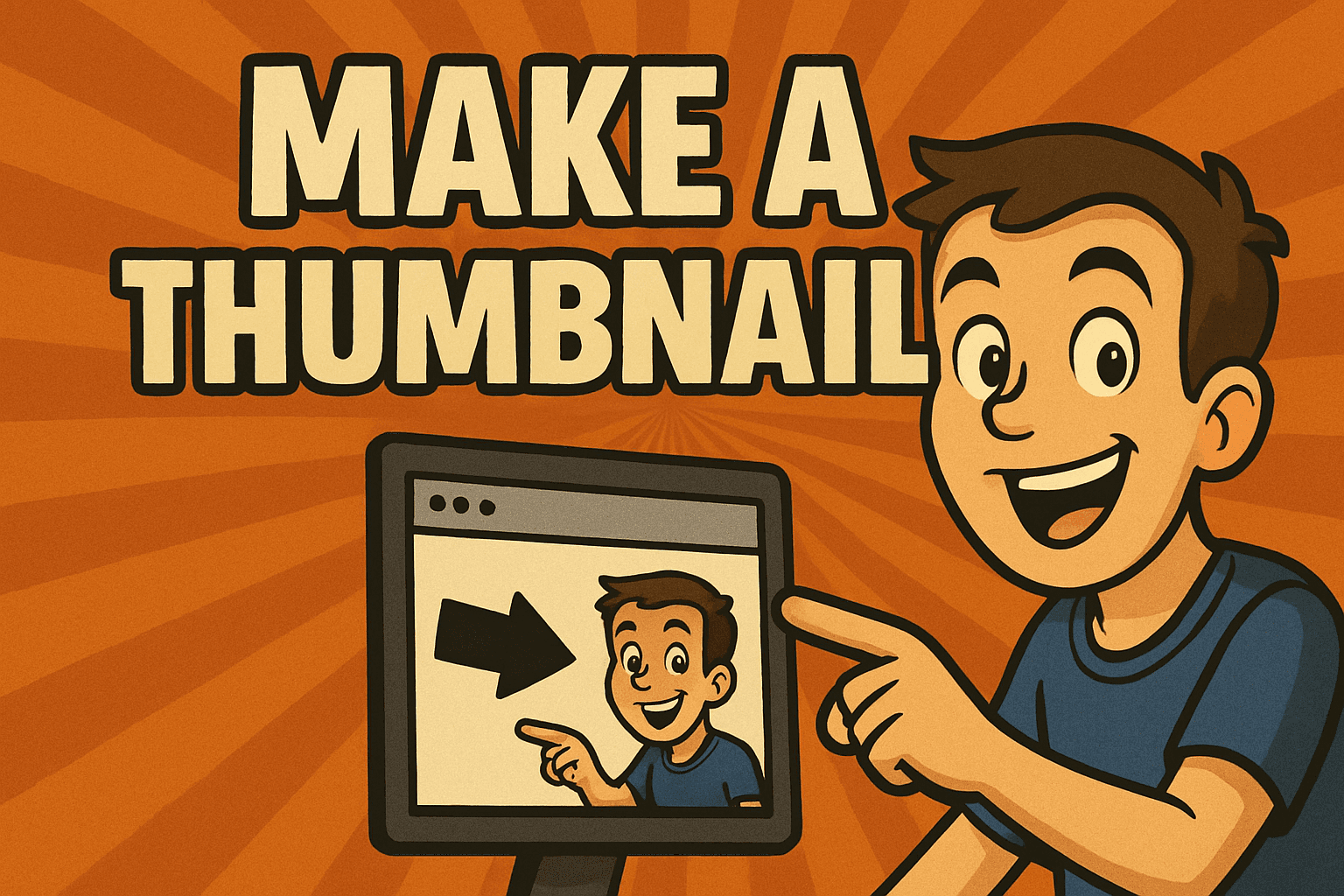 AI Generated Thumbnail Example